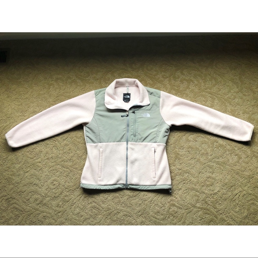 Light Pink North Face Fleece Jacket